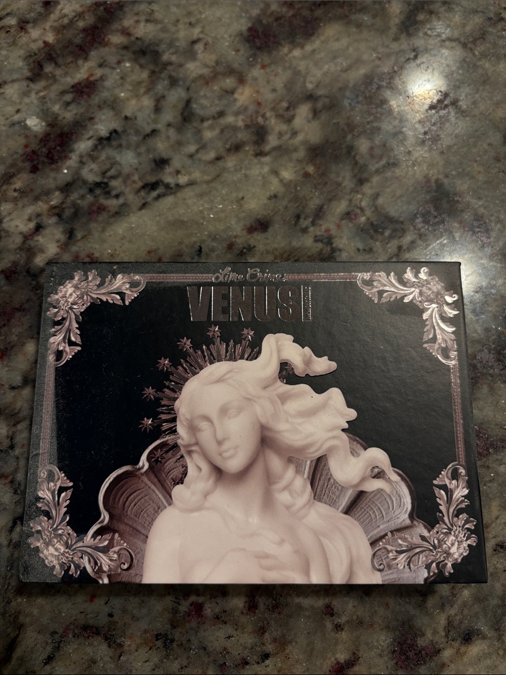 Lime Crime Venus II Palette - Black & Pale Pink Statue Design